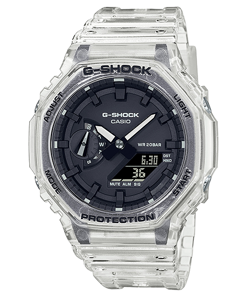 GA2100SKE-7A | G SHOCK DUO TRANSP WHITE COL